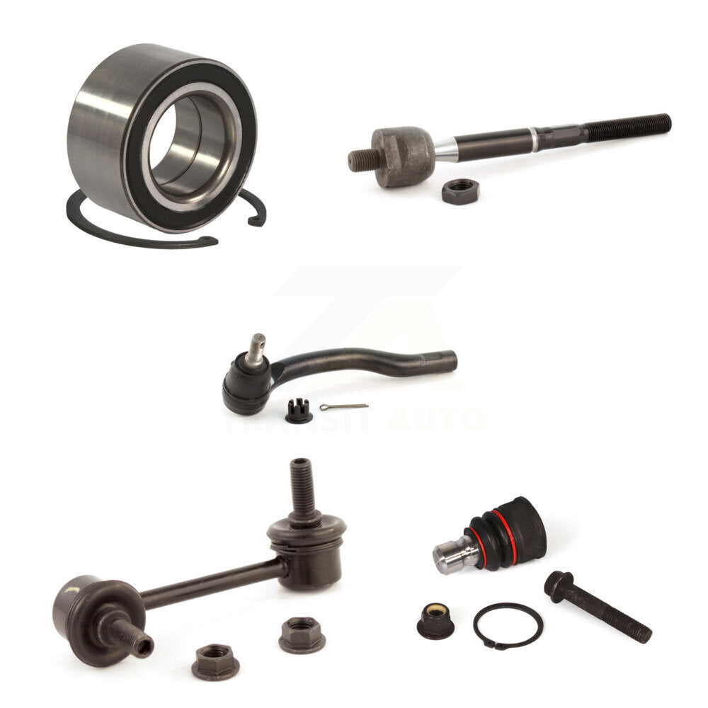 Bearing Lower Ball Joint Tie Rod Link Front Left Kit (5Pc) For 07-12 Mazda CX-7