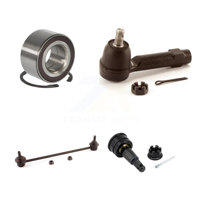 Bearing Lower Ball Joint Outer Tie Rod & Link Front Left Kit For 07-08 Honda Fit