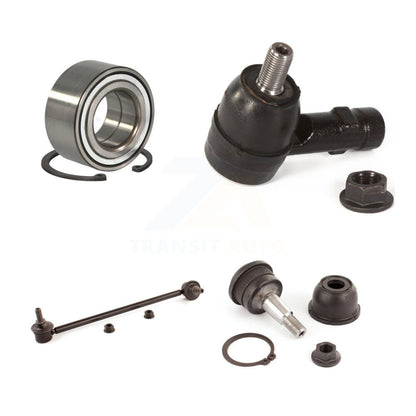 Bearing Lower Ball Joint Outer Tie Rod & Link Front Left Kit For Hyundai Tiburon