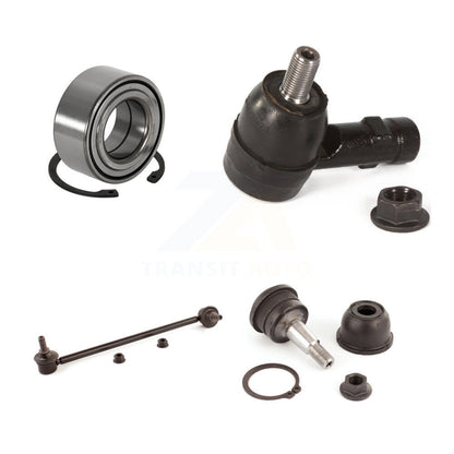 Bearing Lower Ball Joint Outer Tie Rod & Link Front Left Kit For Hyundai Tiburon