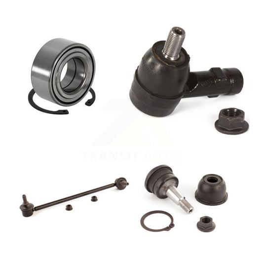 Bearing Lower Ball Joint Outer Tie Rod & Link Front Left Kit For Hyundai Tiburon