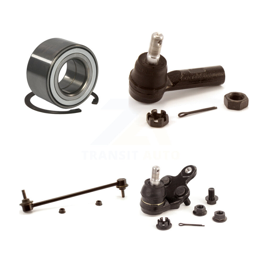 Bearing Lower Ball Joint Outer Tie Rod End Link Front Left Kit For Toyota Sienna