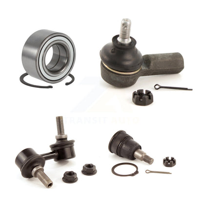 Wheel Bearing Lower Ball Joint Outer Tie Rod Link Front Left Kit For Honda Civic