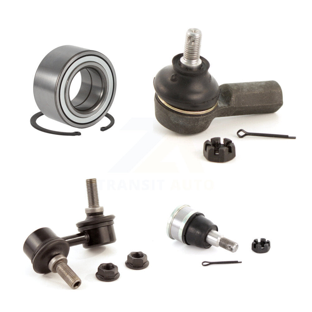 Wheel Bearing Lower Ball Joint Outer Tie Rod Link Front Left Kit For Honda CR-V