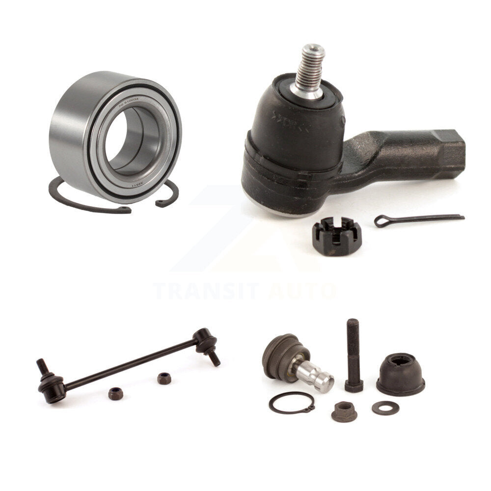 Bearing Lower Ball Joint Outer Tie Rod Link Front Left Kit For Hyundai Santa Fe