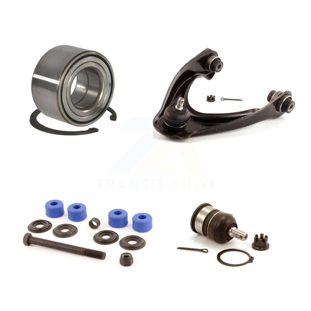 Bearing Lower Ball Joint Upper Control Arm & Link Front Left Kit For Honda Civic
