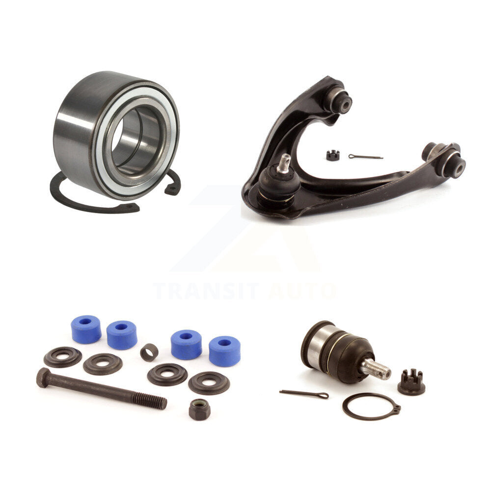 Bearing Lower Ball Joint Upper Control Arm & Link Front Left Kit For Honda Civic