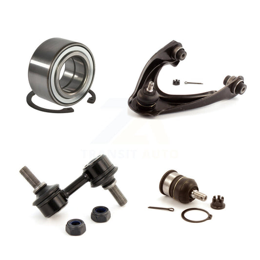 Bearing Lower Ball Joint Upper Control Arm & Link Front Left Kit For Honda Civic