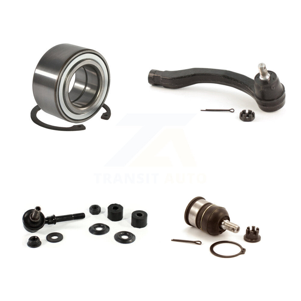 Bearing Lower Ball Joint Outer Tie Rod Link Front Left Kit For Acura Integra EL