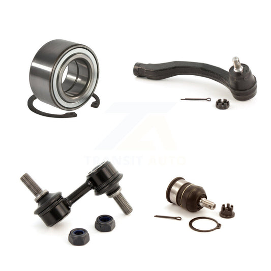Bearing Lower Ball Joint Outer Tie Rod & Link Front Left Kit For Honda Civic Si