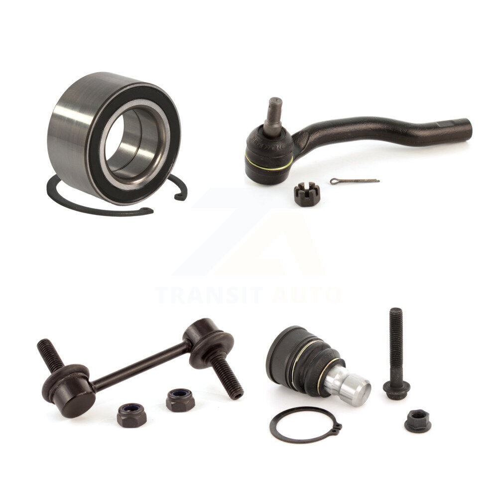 Bearing Lower Ball Joint Outer Tie Rod Link Front Left Kit For Ford Edge Lincoln