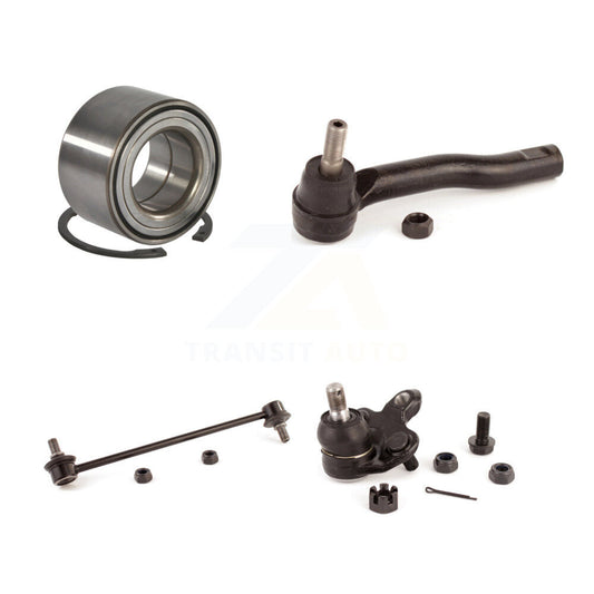 Bearing Lower Ball Joint Outer Tie Rod & Link Front Left Kit For Toyota Corolla