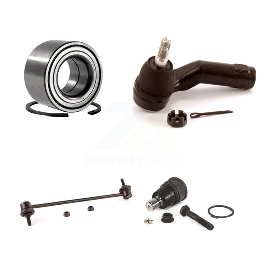 Bearing Lower Ball Joint Outer Tie Rod Sway Bar Link Front Left Kit For Mazda 3
