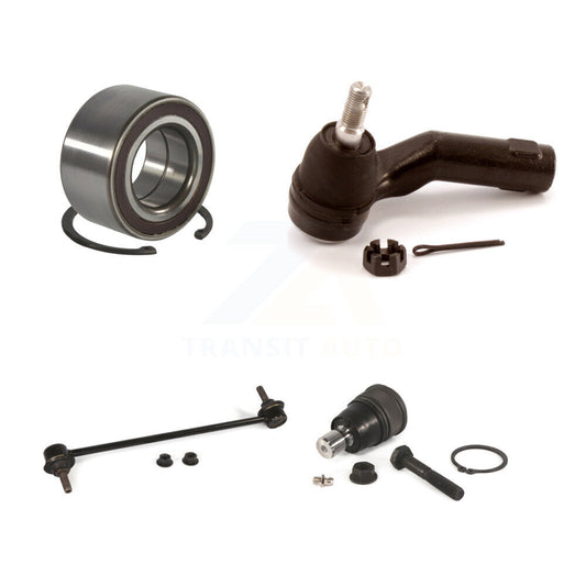Bearing Lower Ball Joint Outer Tie Rod Sway Bar Link Front Left Kit For Mazda 3