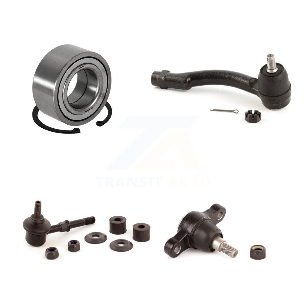 Bearing Lower Ball Joint Outer Tie Rod Link Front Left Kit For 04-06 Kia Amanti