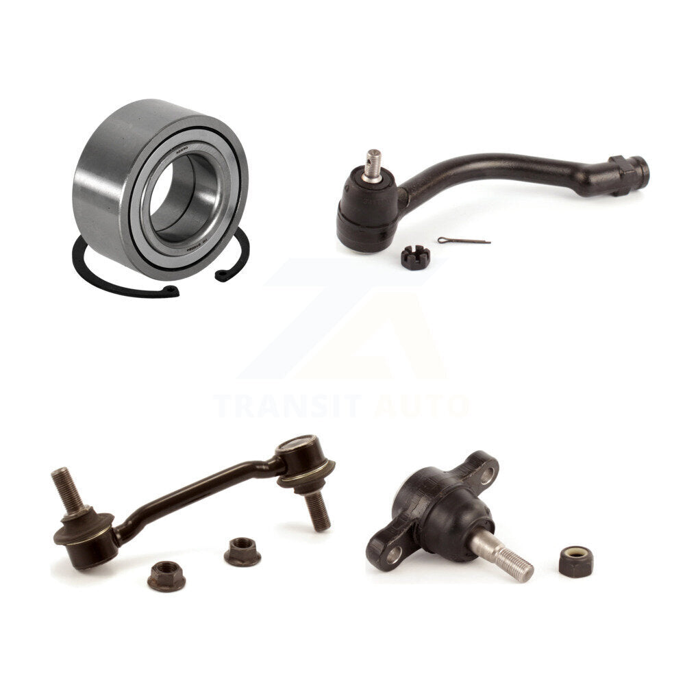 Bearing Lower Ball Joint Outer Tie Rod End Link Front Left Kit For Hyundai Azera