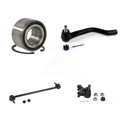 Wheel Bearing Lower Ball Joint Outer Tie Rod Link Front Left Kit For Honda Civic