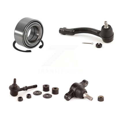 Bearing Lower Ball Joint Outer Tie Rod & Link Front Left Kit For Hyundai Sonata