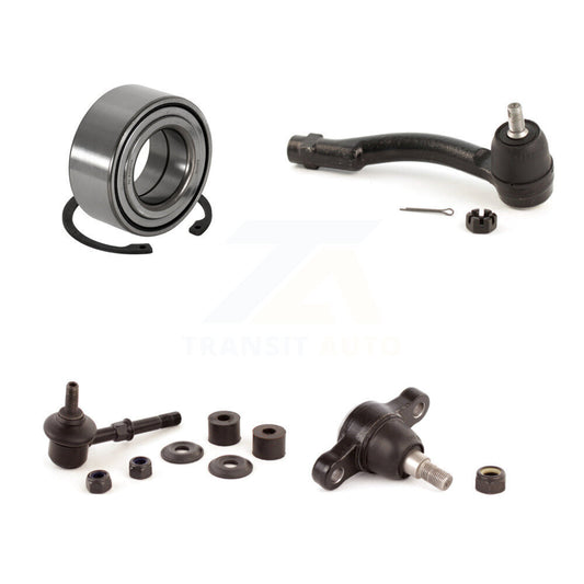 Bearing Lower Ball Joint Outer Tie Rod & Link Front Left Kit For Hyundai Sonata