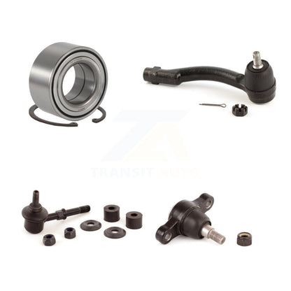Bearing Lower Ball Joint Outer Tie Rod & Link Front Left Kit For Hyundai Sonata