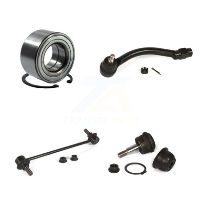 Bearing Lower Ball Joint Outer Tie Rod & Link Front Left Kit For Hyundai Elantra