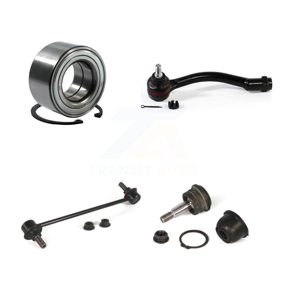 Bearing Lower Ball Joint Outer Tie Rod Link Front Left Kit For Kia Forte Forte5
