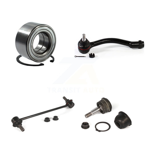 Bearing Lower Ball Joint Outer Tie Rod Link Front Left Kit For Kia Forte Forte5