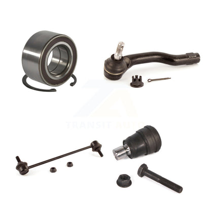 Bearing Lower Ball Joint Outer Tie Rod Link Front Left Kit For 2011-2014 Mazda 2