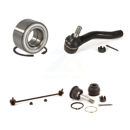 Bearing Lower Ball Joint Outer Tie Rod & Link Front Left Kit For Toyota Yaris C