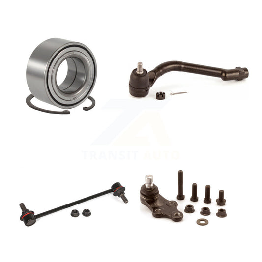 Bearing Lower Ball Joint Outer Tie Rod & Link Front Left Kit For Hyundai Tucson