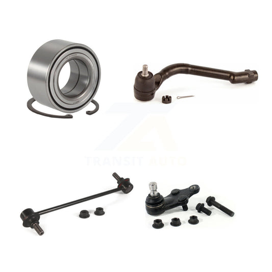 Bearing Lower Ball Joint Outer Tie Rod & Link Front Left Kit For Hyundai Tucson