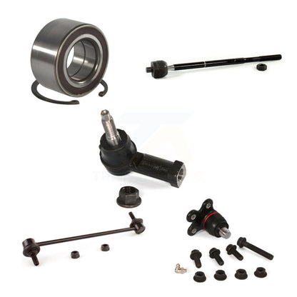 Wheel Bearing Lower Ball Joint Tie Rod Link Front Kit (5Pc) For Chevrolet Sonic
