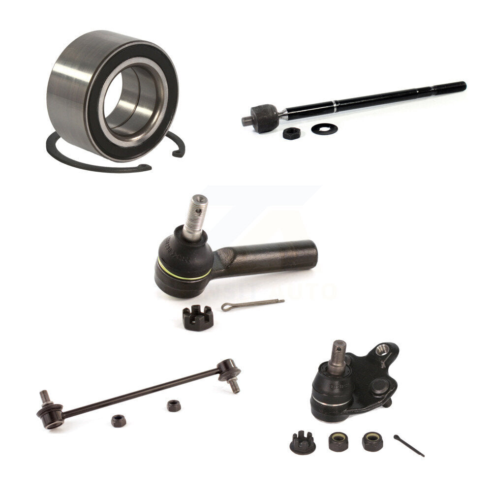 Bearing Lower Ball Joint Tie Rod Sway Bar Link Front Kit (5Pc) For Toyota Matrix
