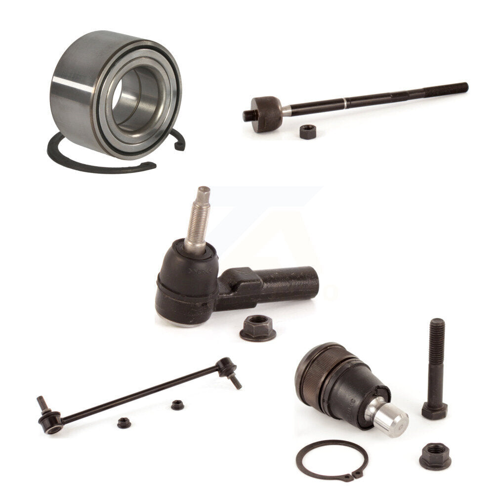 Bearing Lower Ball Joint Tie Rod End Link Front Kit (5Pc) For Ford Escape Mazda