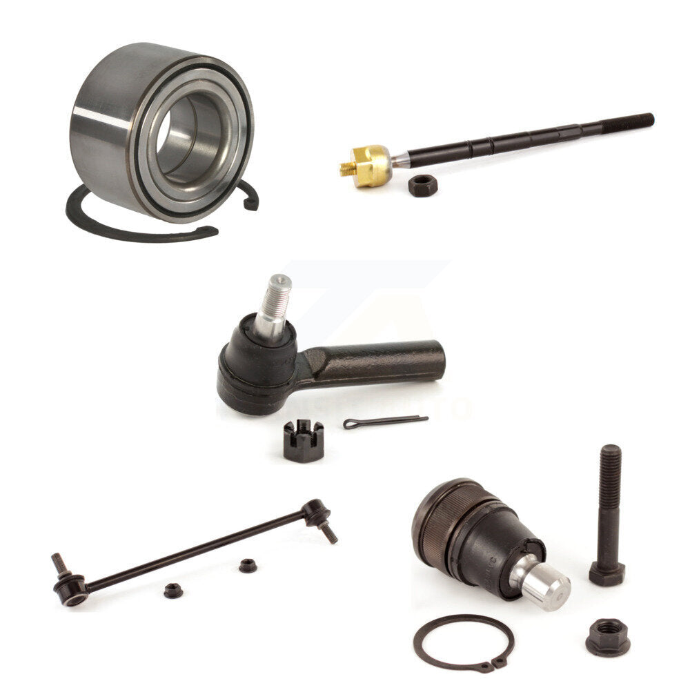 Bearing Lower Ball Joint Tie Rod End Link Front Kit (5Pc) For Ford Escape Mazda