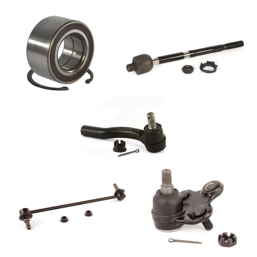 Bearing Lower Ball Joint Tie Rod Link Front Left Kit (5Pc) For 12-16 Honda CR-V