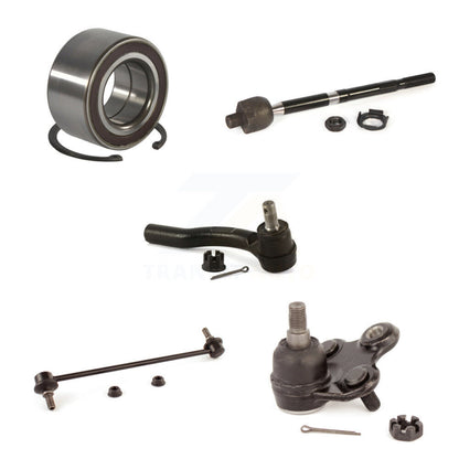 Bearing Lower Ball Joint Tie Rod Link Front Left Kit (5Pc) For 12-16 Honda CR-V