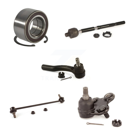 Bearing Lower Ball Joint Tie Rod Link Front Left Kit (5Pc) For 12-16 Honda CR-V