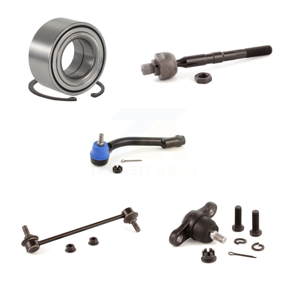 Bearing Lower Ball Joint Tie Rod Link Front Left Kit (5Pc) For Kia Rondo Optima