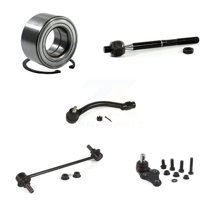 Wheel Bearing Lower Ball Joint Tie Rod Link Front Left Kit (5Pc) For Kia Soul EV
