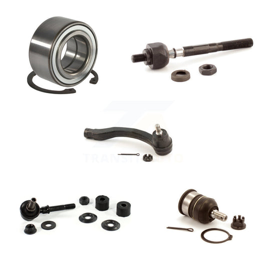 Bearing Lower Ball Joint Tie Rod Link Front Left Kit (5Pc) For Acura EL Integra