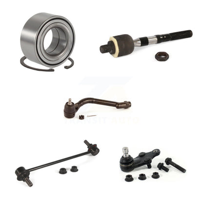 Bearing Lower Ball Joint Tie Rod End Link Front Left Kit (5Pc) For Kia Sportage