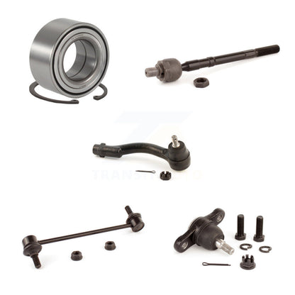 Bearing Lower Ball Joint Tie Rod & Link Front Left Kit (5Pc) For Hyundai Tucson