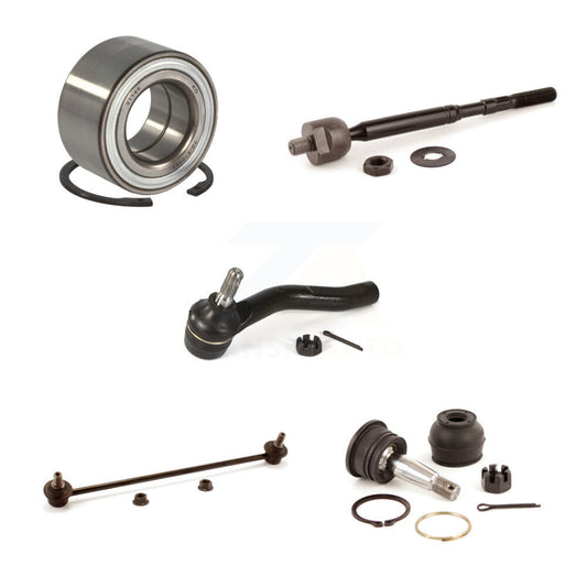 Bearing Lower Ball Joint Tie Rod & Link Front Left Kit (5Pc) For Toyota Yaris C