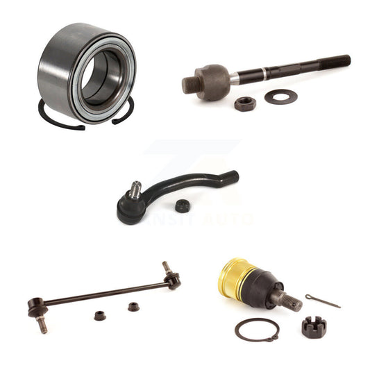 Bearing Lower Ball Joint Tie Rod Link Front Left Kit (5Pc) For Honda Pilot Acura