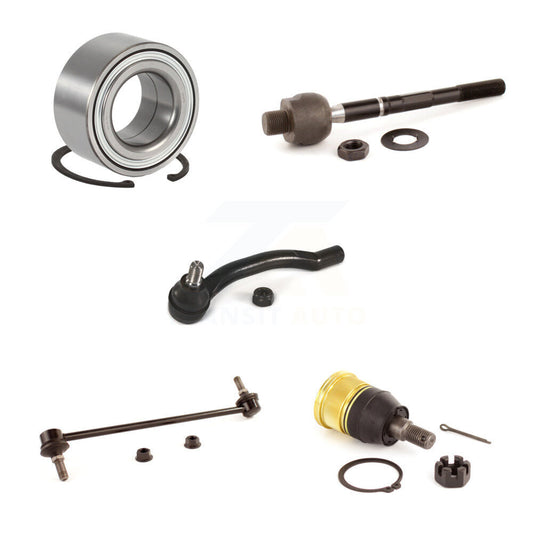 Bearing Lower Ball Joint Tie Rod Link Front Left Kit (5Pc) For Honda Pilot Acura