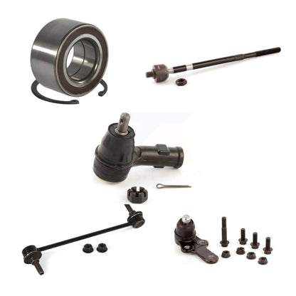 Bearing Lower Ball Joint Tie Rod & Link Front Left Kit (5Pc) For 2008 Ford Focus