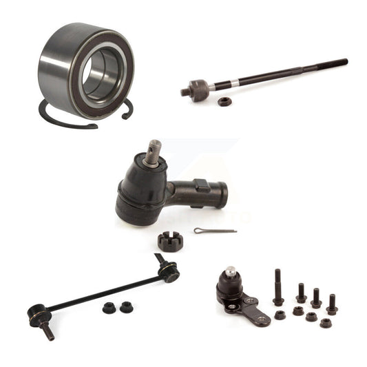 Bearing Lower Ball Joint Tie Rod & Link Front Left Kit (5Pc) For 2008 Ford Focus