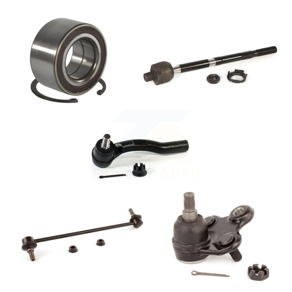 Bearing Lower Ball Joint Tie Rod Link Front Right Kit (5Pc) For 12-16 Honda CR-V