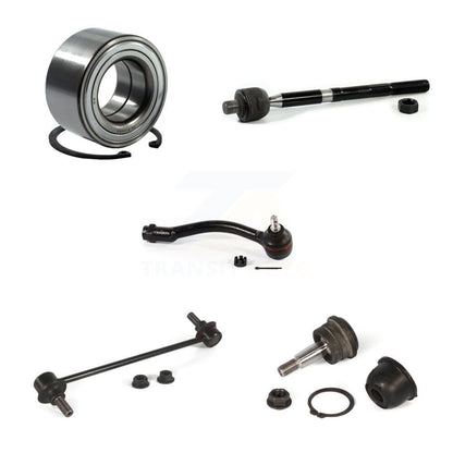 Bearing Lower Ball Joint Tie Rod Link Front Right Kit (5Pc) For Kia Forte Forte5
